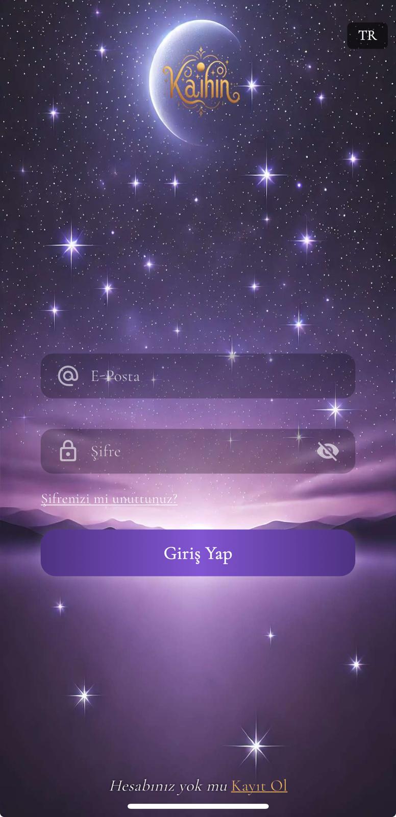 Login Screen